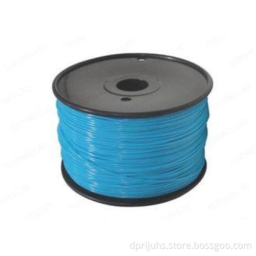 Blue Rapid Prototyping 1.75MM PLA Plastic Filament For Ulti